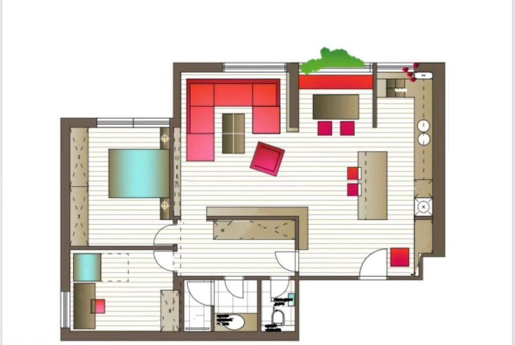 2 Bedroom Penthouse In City Center, Free Parking SJJ Eksteriør bilde